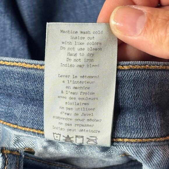 Rag & Bone Capri Ankle Jeans Rae Medium Wash Size 28 - Picture 11 of 13